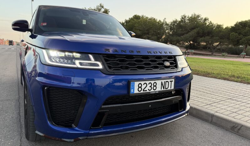 Range Rover Sport SVR full