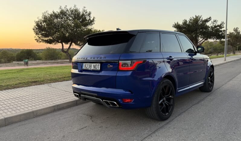 Range Rover Sport SVR full