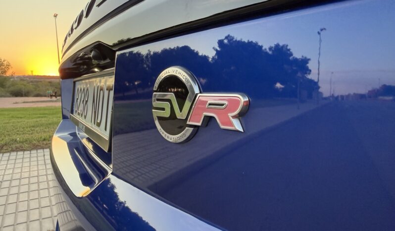 Range Rover Sport SVR full